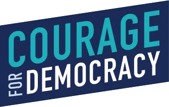Courage For Democracy Logo